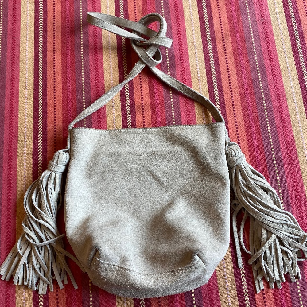 Monserrat de Lucca Suede Bag